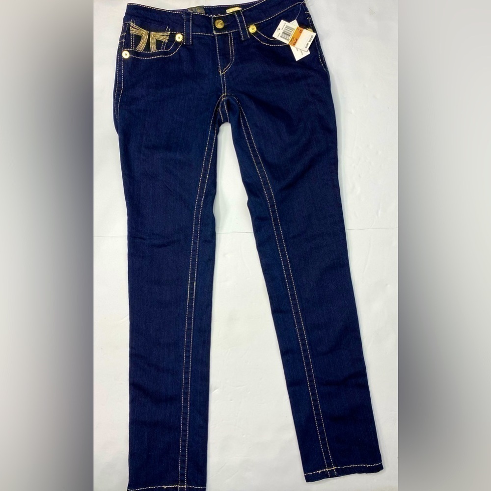 Seven 7 Women’s Premium Jeans w/ gold accents, Size 26  Never Worn, NWT